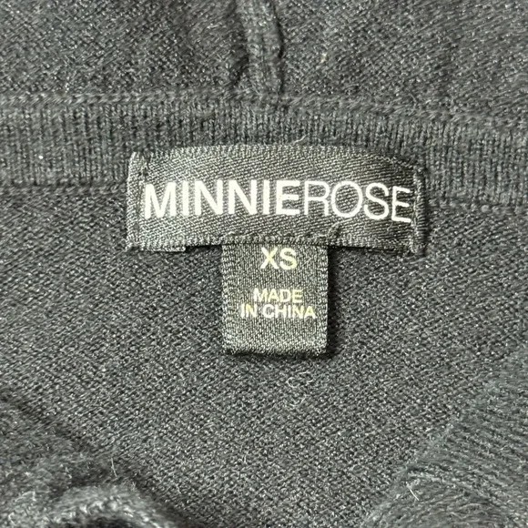 Minnie Rose Embellished Skull Hooded Sweater size XS - Picture 6 of 10